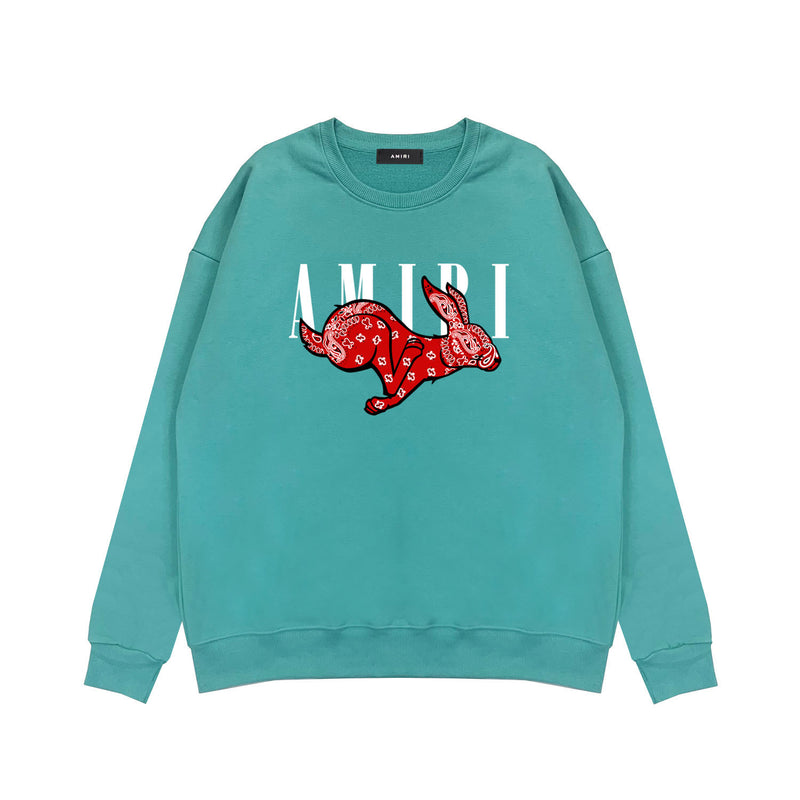 Amiri Sweatshirt Amiri Crew Sweatshirts Crew Neck Sweater