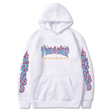 Thrasher Hoodie Hip Hop Fashion Hooded Sweatshirt Top