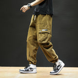 Men Cargo Pants Men's Spring Loose Casual Pants