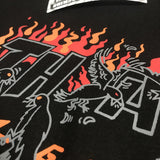 Thrasher T Shirt Summer Flame Loose Couple T-shirt