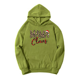 Boy Mama Hoodie Leopard Print Christmas Print Hooded Hoodie