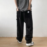 Men Cargo Pants Overalls Men's Loose Casual Pants Trendy Teen Long Pants All-Matching
