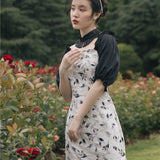 Women Cottagecore Dress Seaside Holiday Dress