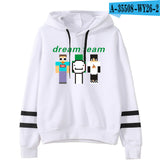 Dreamwastaken Novelty Hoodies Dream Merch Shirt Printed Fashion Loose Sweater