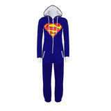 Men Spider Hoodie Spider-Man One-Piece Pajamas