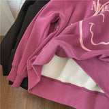 Harvard Sweatshirt Loose Hooded Warm Sweater for Women