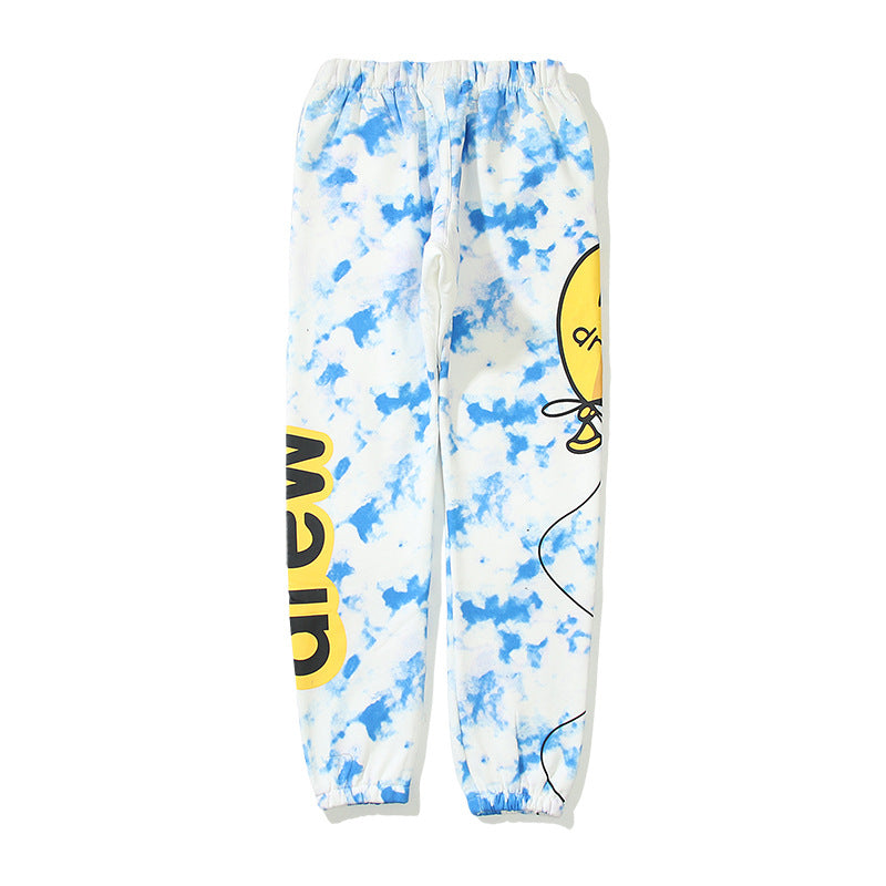 Justin Bieber Drew House Pants Balloon Printing Loose Sweatpants Men's and Women's Casual