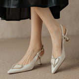 Nude Wide Fit Block Heels