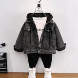 Toddler Boys Jackets Boys Autumn Wear Denim Jacket