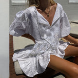 Women Bohemian Dress Summer Beauty Clothing Mini Dress