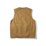 Men Shirts Frock Vest Men's Summer Vintage Vest Waistcoat Overcoat