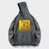 In Memory of Kobe Hoodie Kobe Commemorative Hooded Sweater plus Size Loose Shoulder
