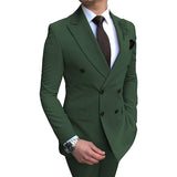 Double Brewed Seersucker Suit Suit Men's Slim Dress
