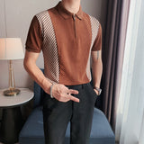 Men Short Sleeve T-Shirt Polo Shirt
