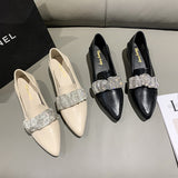 Nude Chunky Heel French High Heels