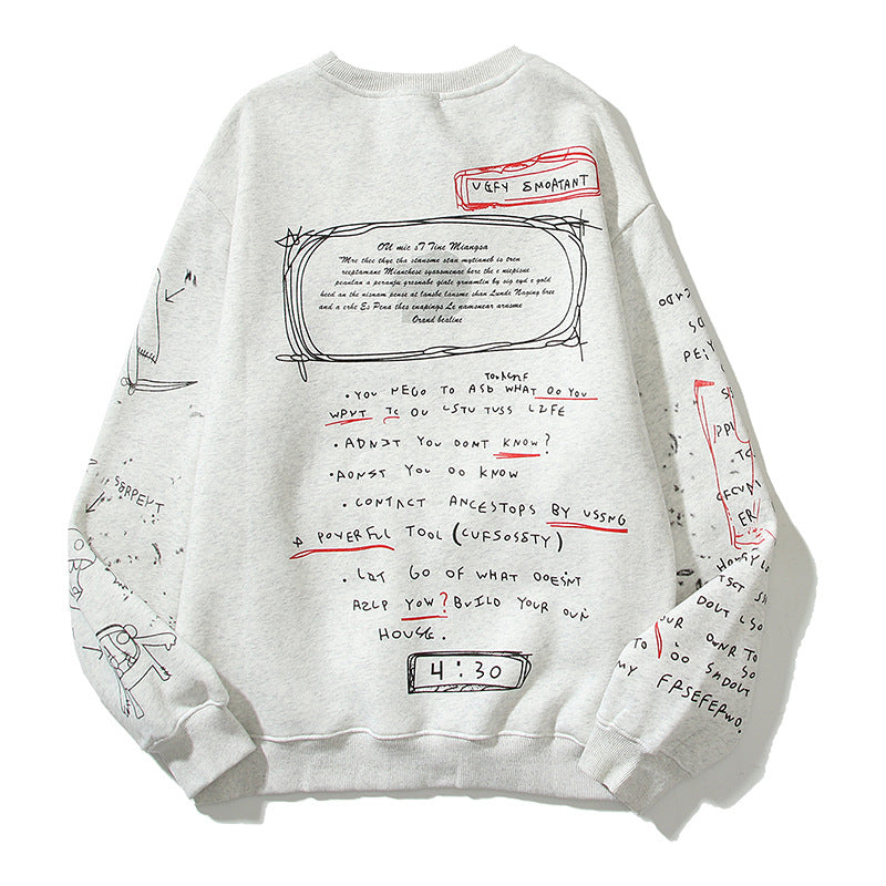Kanye West Sunday Service Sweatshirt Men'S And Women'S Pullover Fleece-Lined Crew Neck Sweater