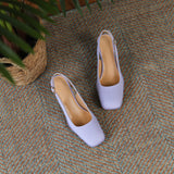 Nude Wide Fit Block Heels