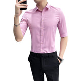 Men Shirt Half Sleeve Shirt