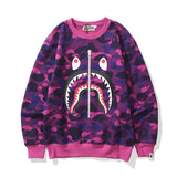 Bape Sweatshirt Camouflage Ape Crew Neck Sweater