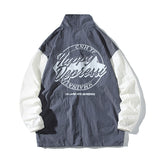 Varsity Jacket Stand-up Collar Jacket