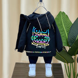 Toddler Boys Jackets Children's Clothing Boys' Coat Spring and Autumn Clothing Children's Trench Coat