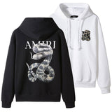 Amiri Hoodie New US Amiri Loose Casual Hooded Sweater