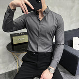Men Shirts Long Sleeve Shirt
