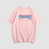 Thrasher T Shirt Thrasher Flame Leisure Sports T Shir Summer