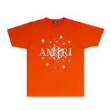 Amiri T Shirt Fashion Brand Short Sleeve T-shirt Shirt