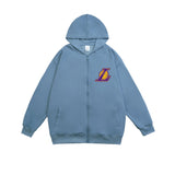 In Memory of Kobe Hoodie Kobe James Printed Hoodie Zipper Cardigan