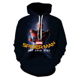 Men Spider Hoodie Marvel Series Sweater 3D Printing Autumn and Winter