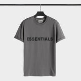 Fog Essentials Tshirts Fear Of God Essentials Fog Short Sleeve High Street Loose Men and Women Couple T-shirt