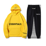 Fear Of God Fog Essentials Hoodie & Sweatpant 2 Piece Set For Men And Women