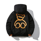 Varsity Jacket White Duck down Jacket