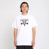 Thrasher T Shirt Thrasher Pentagram Sheep Head Flame Loose Short Sleeve Fall Winter Couples