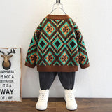 Toddler Boys Jackets Kids' Coat Knitted Thin Cardigan Sweater
