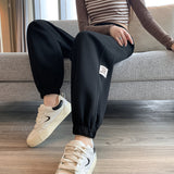 Men Sweatpants Cotton Track Sweatpants Loose Casual
