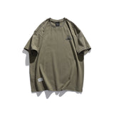 Man Summer T Shirt off-Shoulder Half Sleeve