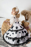 Gothic Lolita Harajuku Style Clothing Cow Lolita JSK Suspender Dress