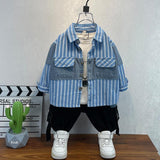 Toddler Boys Jackets Boys Autumn Wear Denim Jacket Children