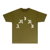 Amiri T Shirt Short Sleeve T-shirt Blouse Summer