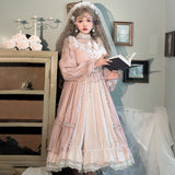 Gothic Lolita Harajuku Style Clothing Japanese Light Lolita Dress Diana Goddess Op CLA Palace Style Girl Dress