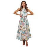 Beth Dutton Bohemian Dress Summer Spring Midi Dresses Sexy Print Floral Dress