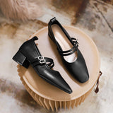 Nude Wide Fit Block Heels Loafers