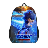 Shadow Backpack Sonic the Hedgehog Cartoon Backpack Polyester Burden Reduction Bag Printed Backpack