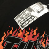 Thrasher T Shirt Summer Flame Loose Couple T-shirt