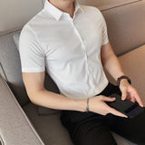 Men's Shirts 2 Summer Men's Short Sleeve Shirt