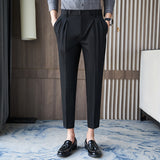 Men Trousers Casual Suit Pants Thin Men's Pants