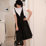 Black and White Dress Summer Slip Dress