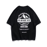 Men's T-shirt Summer Vintage Printed Short Sleeve T-shirt Men's Loose round Neck Half Sleeve Top Men